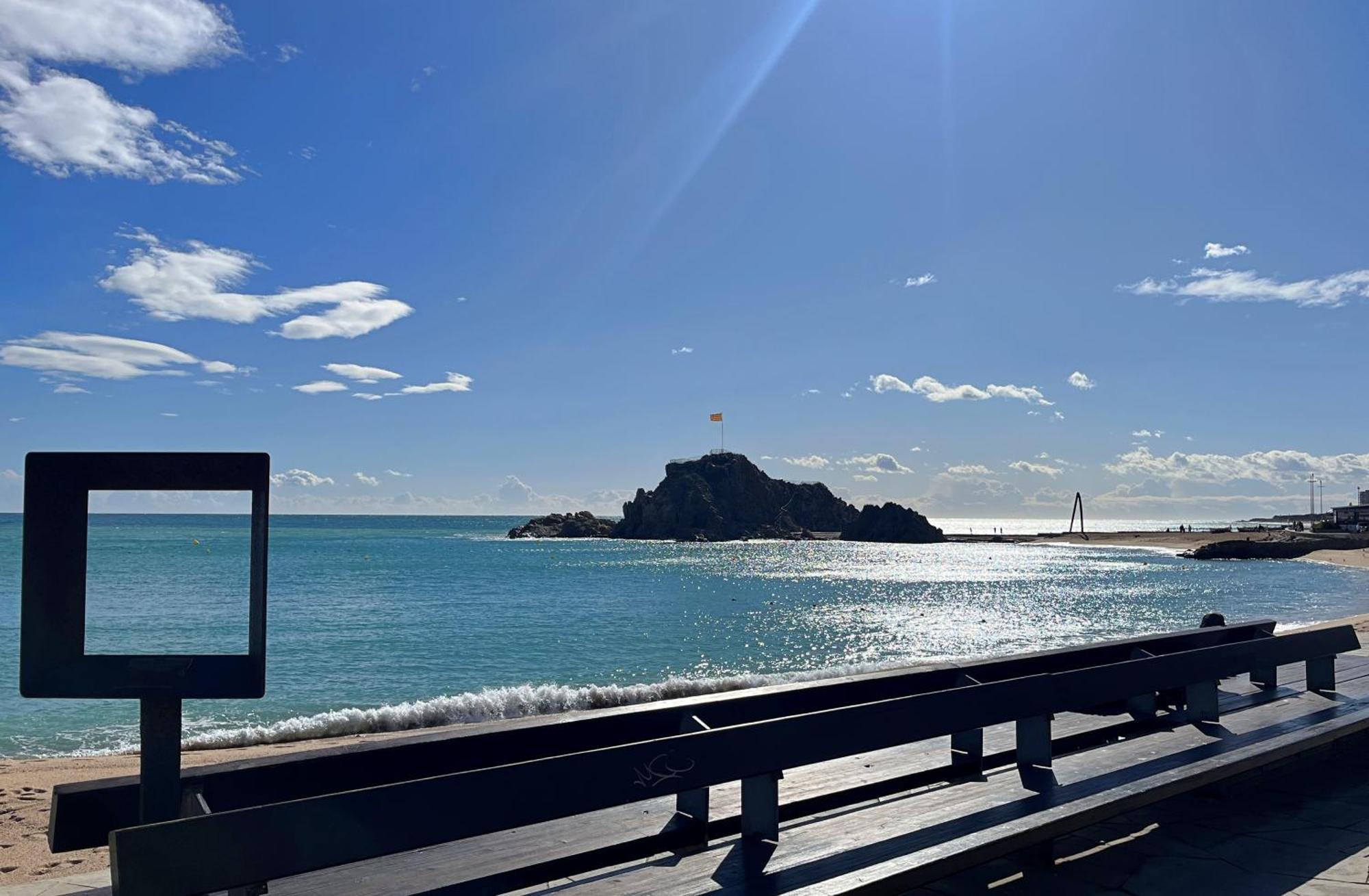 Apartamento Cerca De La Playa Blanes Exterior foto